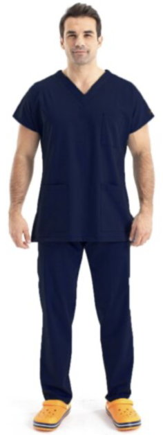Uniforme chirurgical pour homme